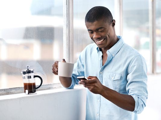 Cellphone banking product detail